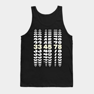 Retro Music Lover 33 45 78 Tank Top